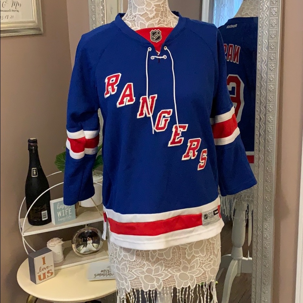 Authentic Rangers Nash #61 NHL youth jersey